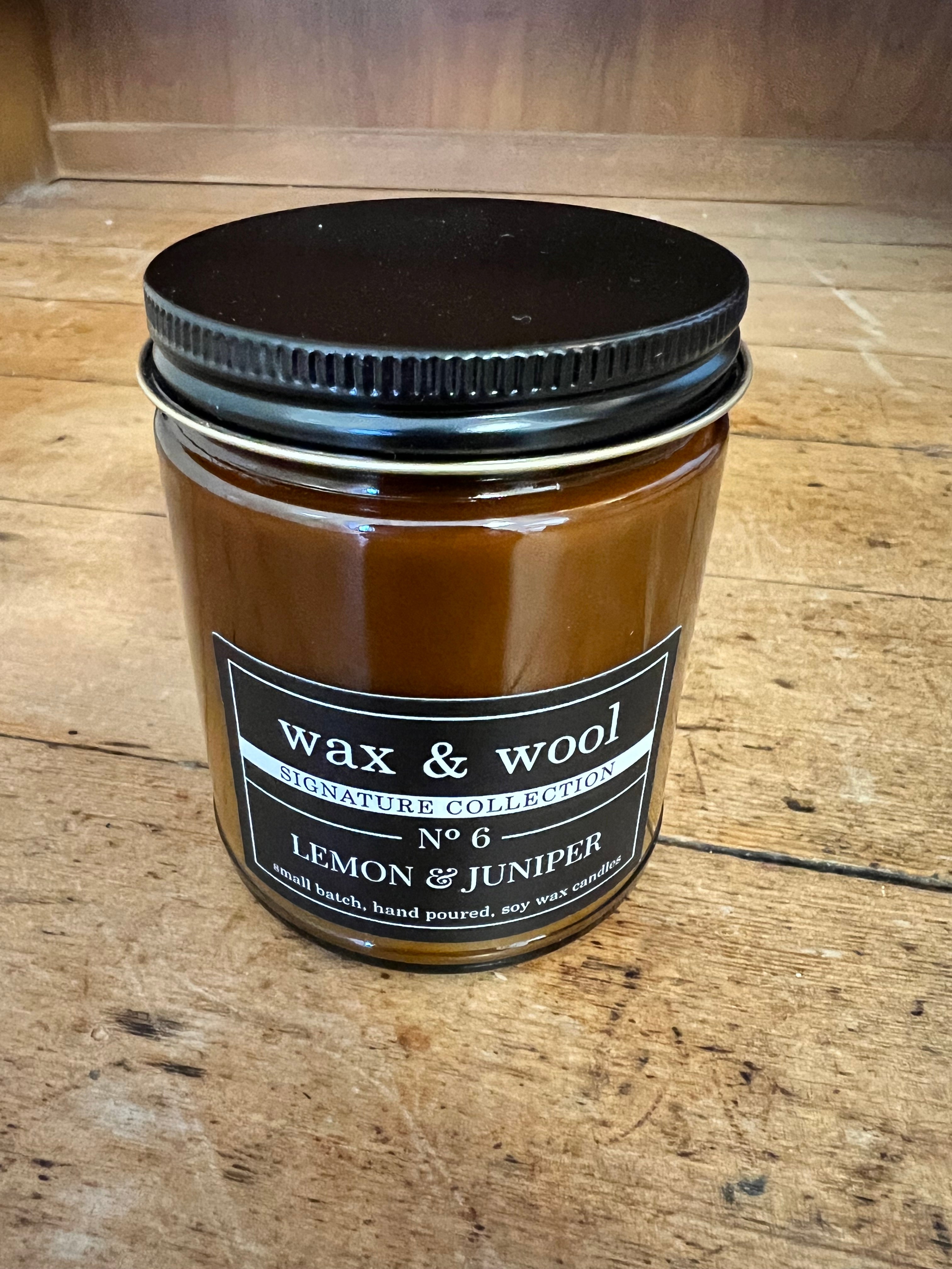 Wax and Wool Candles soy